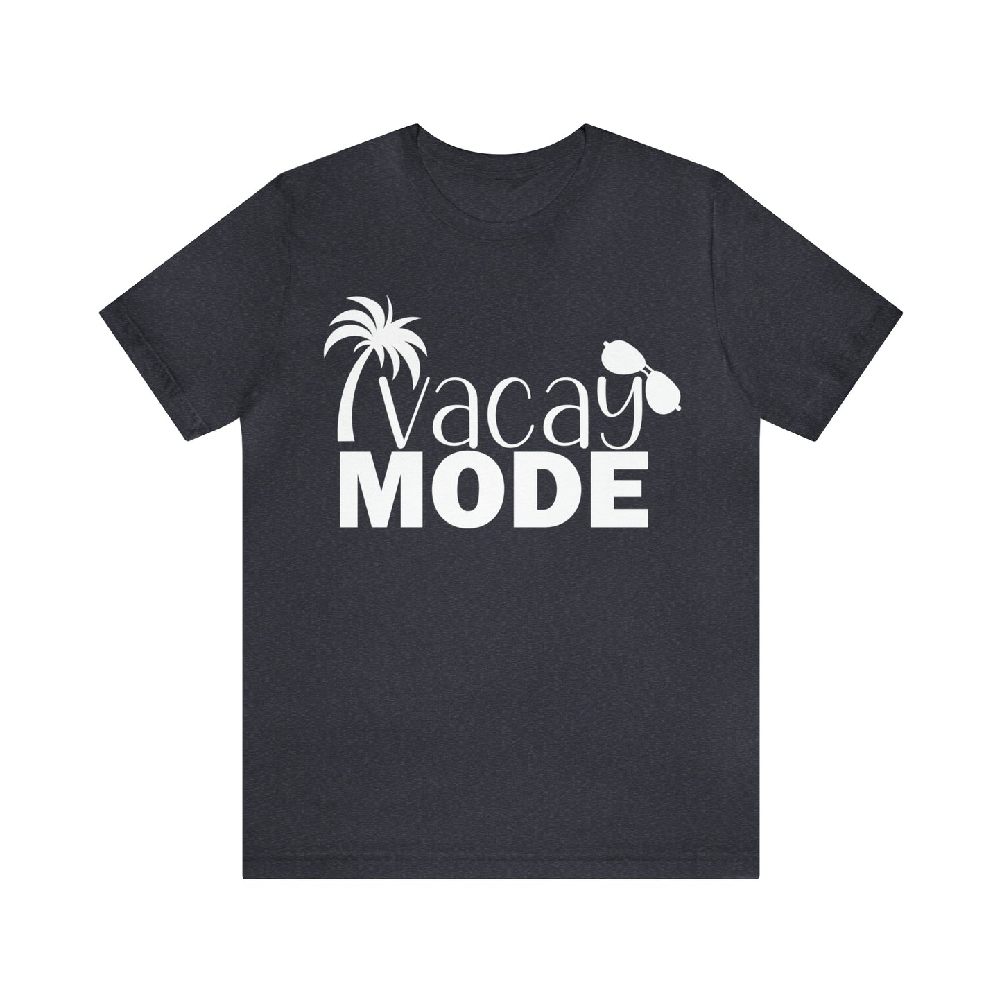 Vacay Mode T-Shirt in Heather Navy