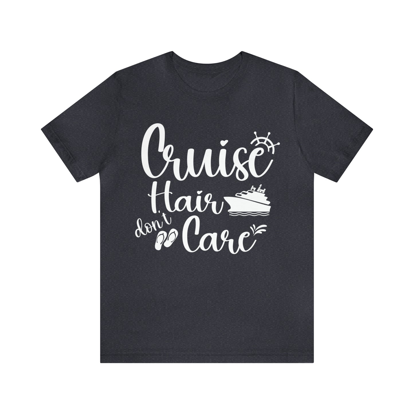 Cruise Hair Don't Care Shirt in Heather Navy