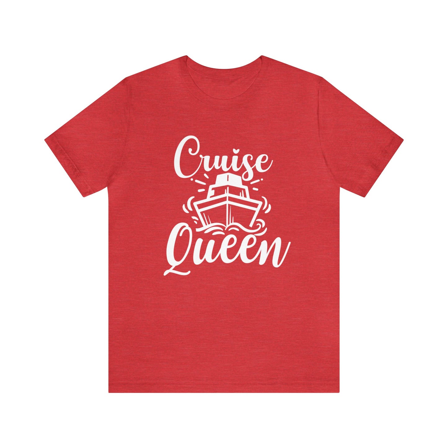 Cruise Queen Shirt in Heather Red