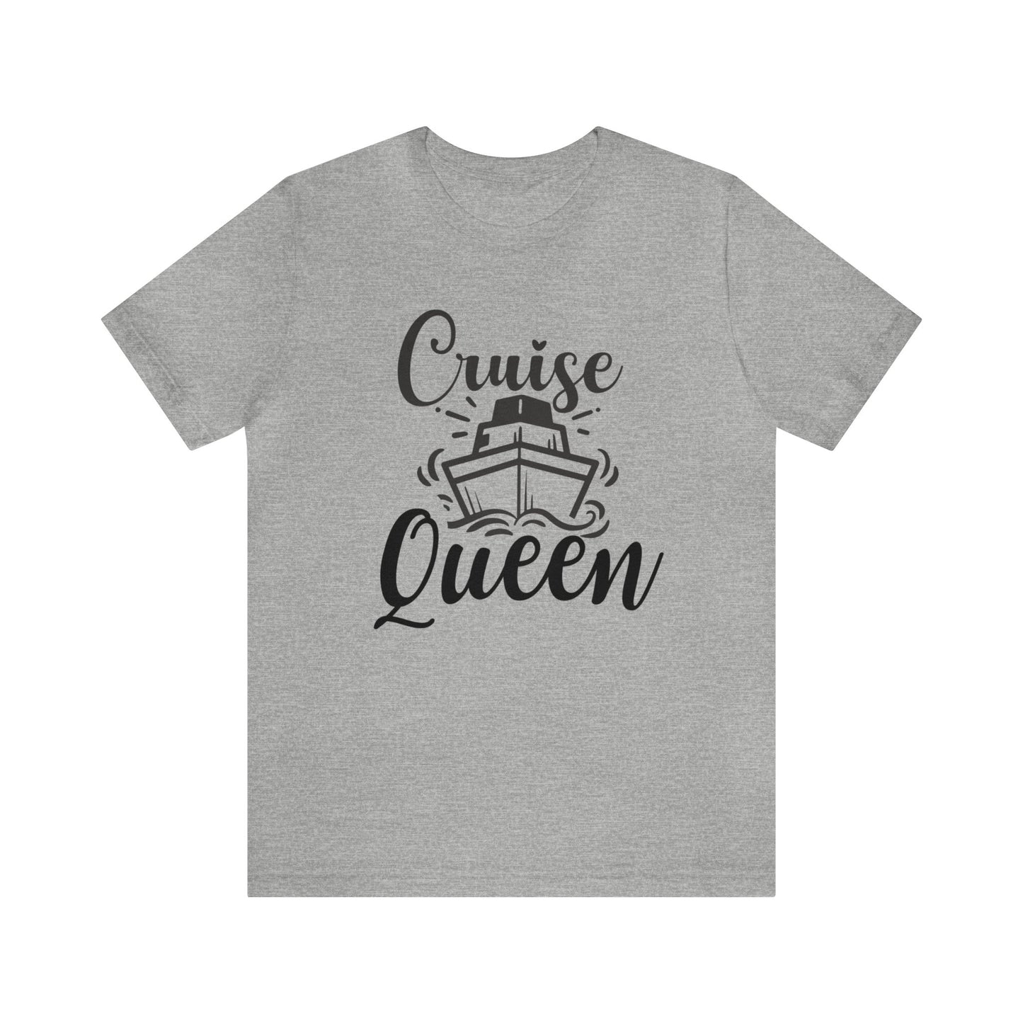 Cruise Queen T-Shirt in Athletic Heather