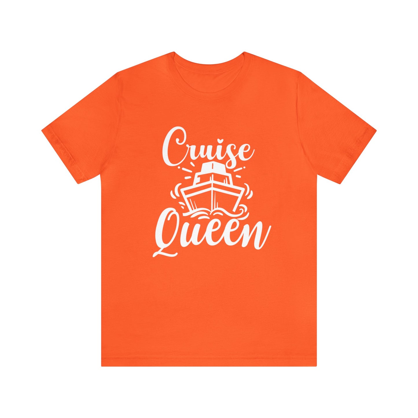 Cruise Queen T-Shirt in Orange