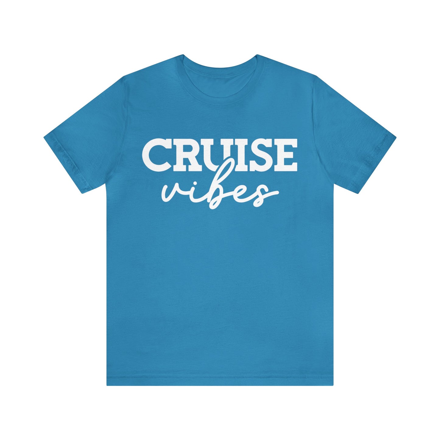 Cruise Vibes TShirt in Aqua