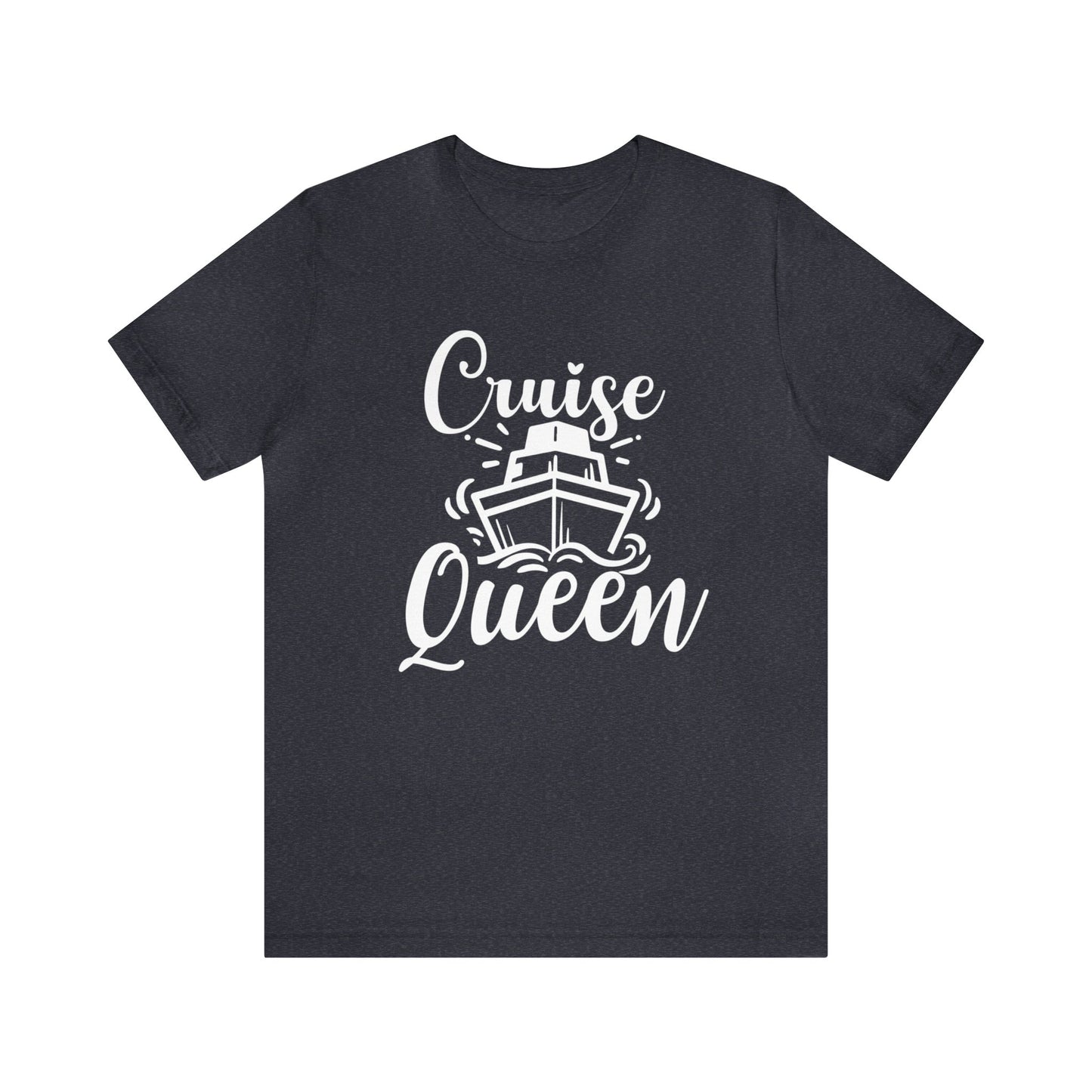 Cruise Queen TShirt in Heather Navy