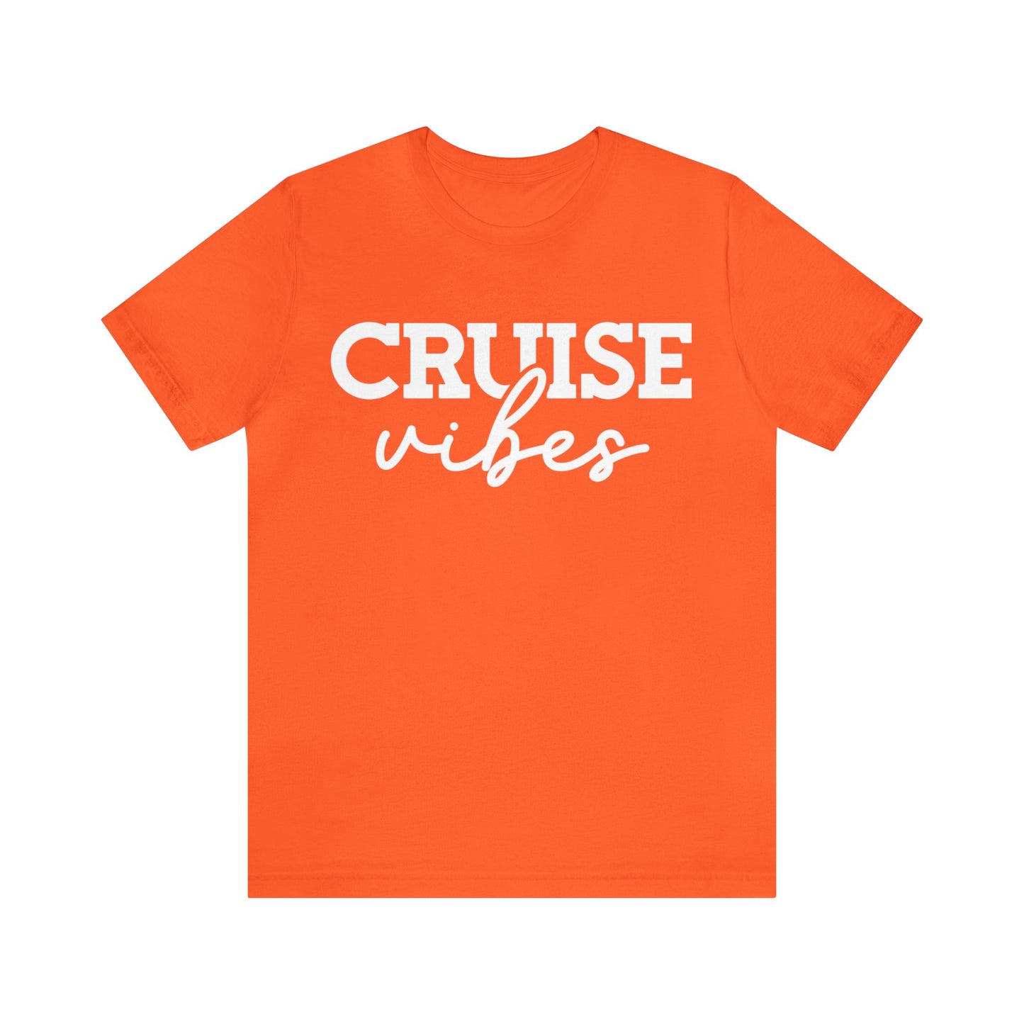 Cruise Vibes Tshirt in Orange