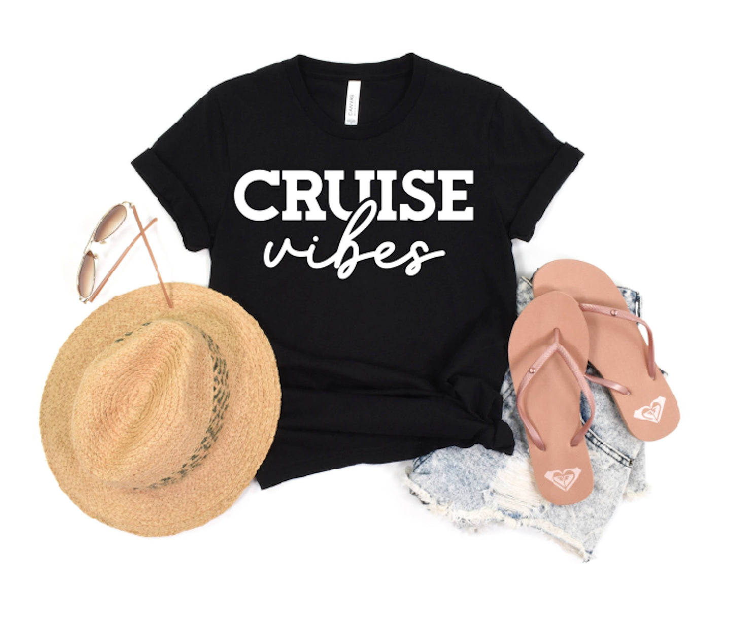 Cruise Vibes Shirt in Black