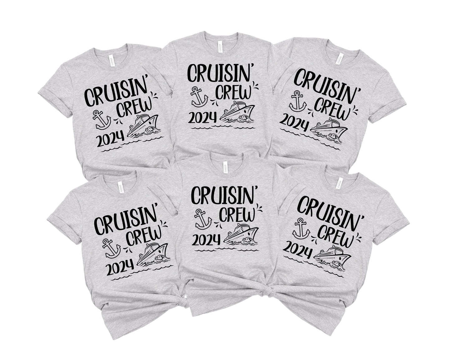 Cruisin' Crew TShirt in Athletic Heather