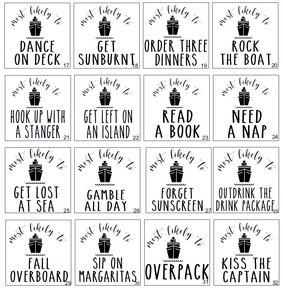 Most Likely To Cruise Shirts Sayings 2