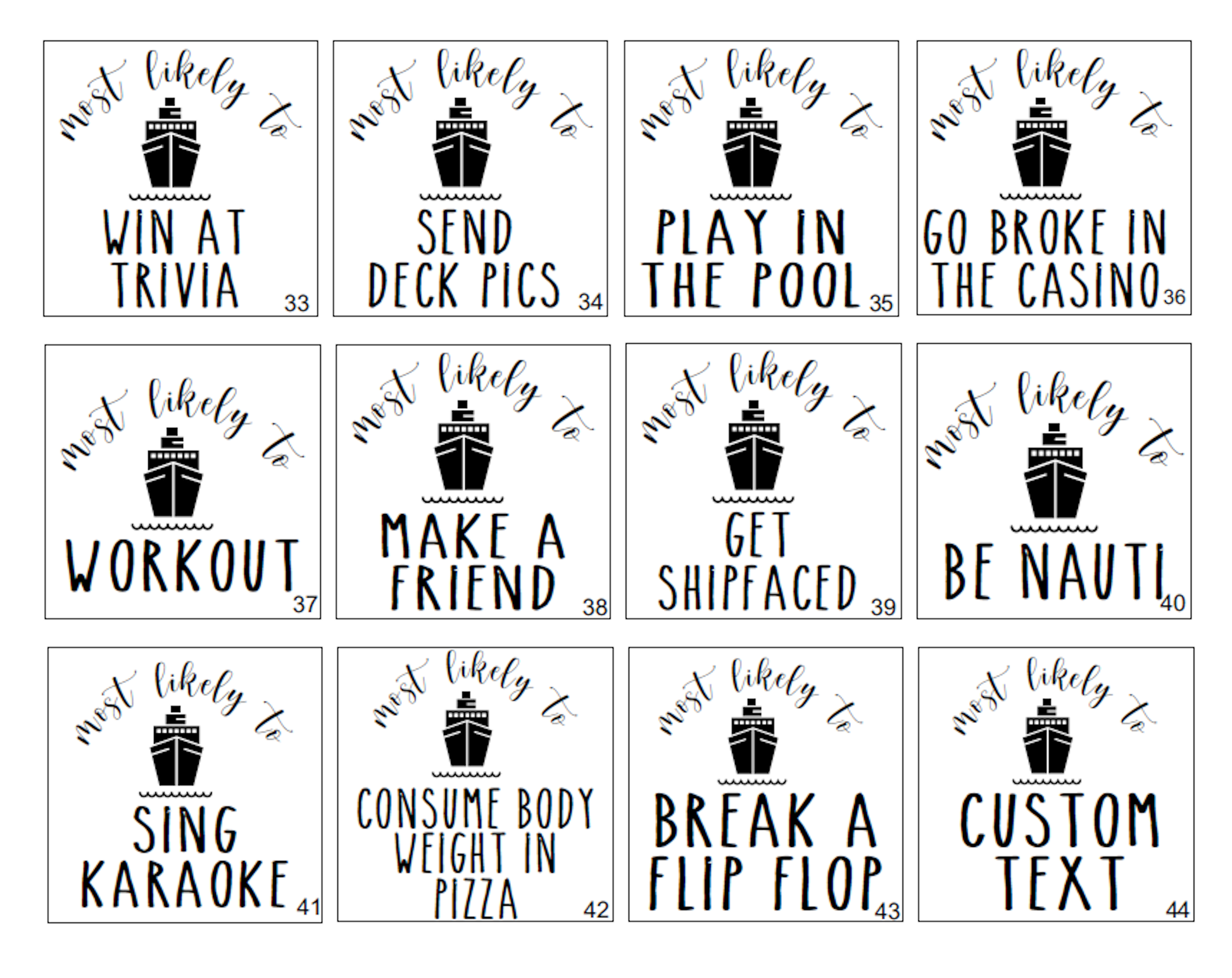 Most Likely To Cruise Shirts Sayings 3