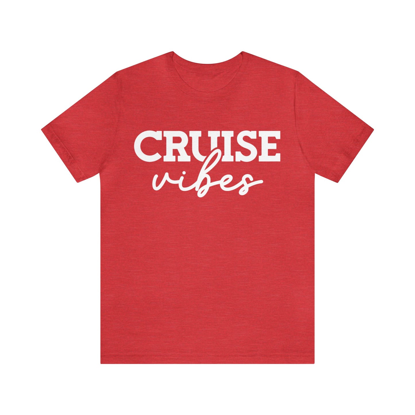 Cruise Vibes in Heather Red