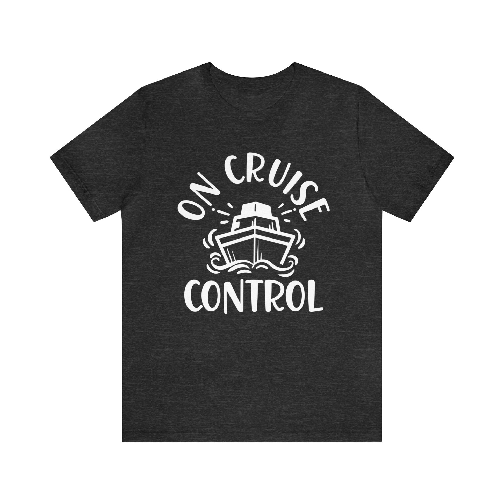 On Cruise Control TShirt in Dark Grey Heather