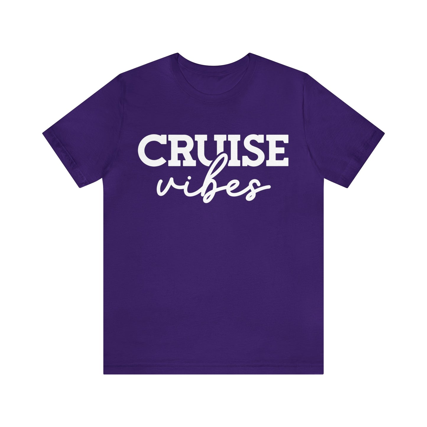 Cruise Vibes T-Shirt in Team Purple