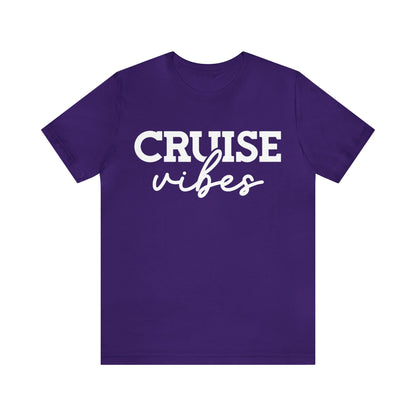 Cruise Vibes T-Shirt in Team Purple