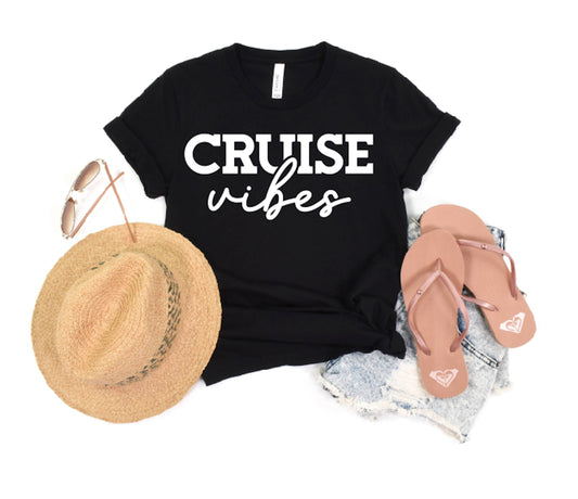 Cruise Vibes Shirt in Black