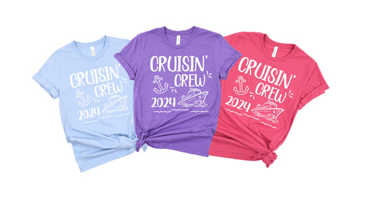 Cruisin' Crew T-Shirt in 3 colors