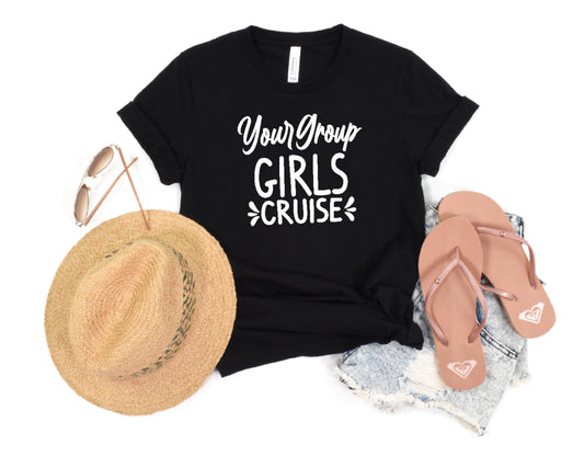 Girls Cruise Vacation Tshirt