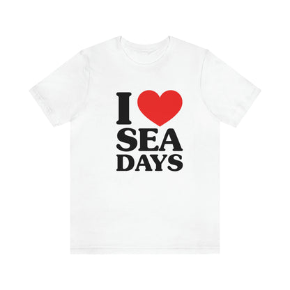 I <3 Sea Days TShirt in White